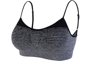 Litthing Sujetador cómodo de Estilo Deportivo sin Costuras 1/2/3 Piezas Sujetadore Deportivo Sexy Transpirable Confort Yoga Deportes de Yoga para Mujeres