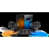 SteelSeries Arena 9 RGB 5.1 Surround Optik ve Bluetooth Bağlantılı Oyun Hoparl&ouml;r&uuml;