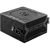 MSI MAG A550BN Power Supply Unit, UK Plug - 550W, 80 Plus Bronze Certified, ATX PSU, 12V Single-Rail, DC-to-DC Circuit, 120mm