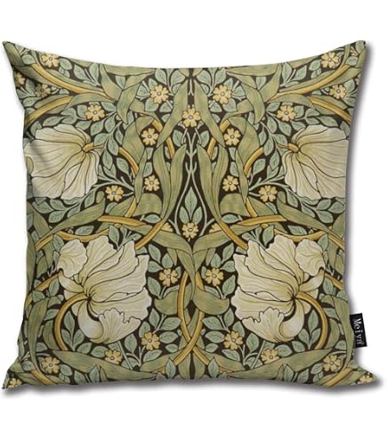 Vassoio Da Grembo Con Cuscino William Morris - 43x33 Cm, Per Laptop, Colazione A Letto, TV, Design Minimal, Tovaglietta Imbottita