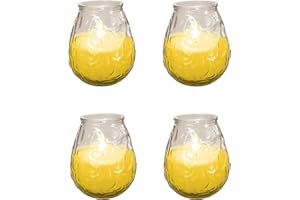 PRICE'S 4X Prices Outdoor Citronella Candle In Glass Jar Fly Insect Repeller Repellent New