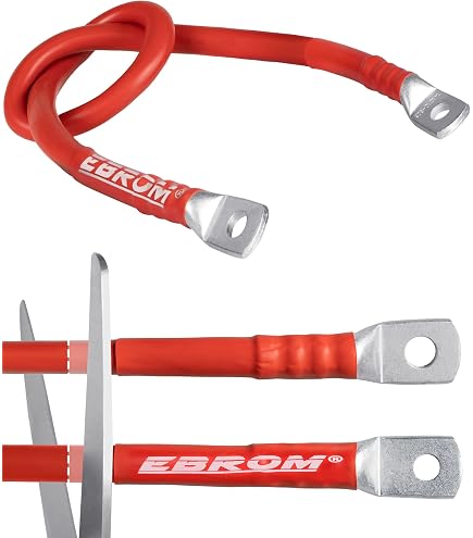 KLEMKO eïsoleerde ringkabelschoen M4 voor 0,5-1,5 mm², PVC rood per 100