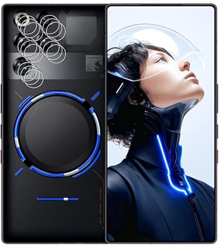 Guizzcg 2 Stück Schutzfolie für ZTE Nubia Red Magic 11 Pro/11 Pro /10 Pro/10 Pro /10 Air Panzer Schutz Glas 9H Härte, Anti-Kratzen, Anti-Bläschen Schutzfolie, Schwarz