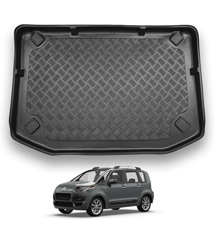 Car Mats For Citroen C3 Picasso 2009 - 2017 Black Carpet Car Floor Mats - View #7