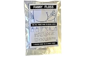 ELF FUN CLUB FANNY FLOSS Funny Rude Novelty Gift Ladies Secret Santa Joke Gift For Friend, Wife, Girlfriend 21st 3Oth 40TH 50TH 60TH Birthday, Adult Christmas Stocking Filler Leaving Present Hen Party.