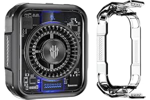 Nubia RedMagic Magnetico Raffreddatore per Cellulare 5 con Clip, Ventilatore Radiatore per Cellulare con Dissipatore Semiconduttore RGB LED, Ventola di Raffreddamento da 30W per Telefoni