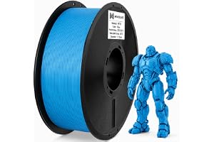MIVOLVE PETG-filament 1,75 mm – hög precision, hög hastighet 30–600 mm/s 3D-skrivarfilament – 1 kg 3D-utskrift filament spole