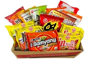 WANAHONG Korean Top Selling Ramen Noodle Mix Assorted Box (15 Pack)