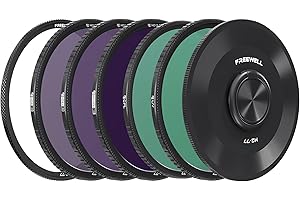 Freewell M2 Magnetic Quick Swap 5-Pack 77mm ND8, ND64, ND1000, CPL e filtri UV