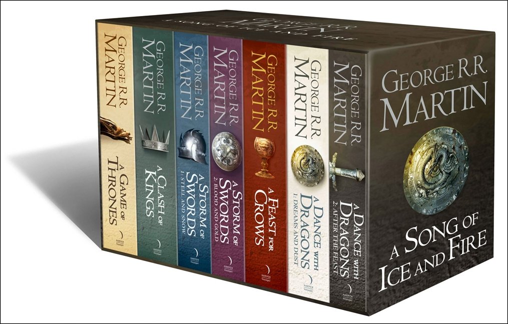 A Song of Ice and Fire, 7 Volumes: The box-set collection for the bestselling classic epic fantasy series behind the…