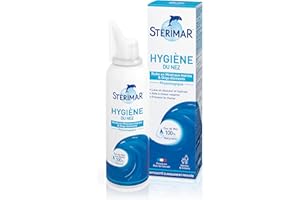 STÉRIMAR Hygiène du Nez - Spray Nasal Hygiène au Quotidien, Lave en Douceur & Hydrate le Nez, à l'Eau de Mer 100% Naturelle, Formule Physiologique, 100 ml