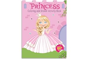 Princesses - Coloring and Sticker Activity Book (With 150+ Stickers)