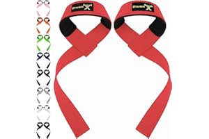 ‎IHUAN ihuan Zughilfen Krafttraining Lifting Straps: Handgelenk Bandagen für Fitness & Training | Sport Bodybiulding gürtel für Handgelenkschutz | Wrist Wrap stützen schwere Gewichte