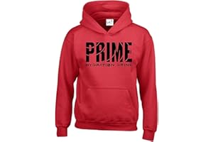 GENERIC AZ Funny Inspired Prime Hydration Drink Hoodie Flavour Logan Paul KSI Hooded Top