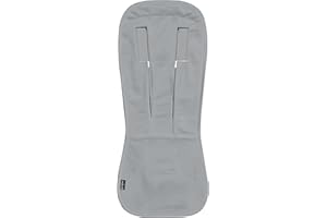 Cybex Platinum Sommer-Sitzauflage, Für alle Cybex-Kinderwagen und Buggys, Aus weicher Bambus-Zellulose, Grau, 280 Gramm