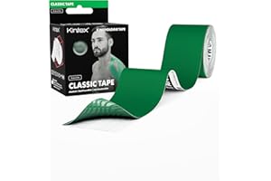 Kintex taśma kinezjologiczna Classic 5 cm x 5 m, taśma fizjoterapeutyczna, elastyczna, wodoodporna, przyjazna dla skóry