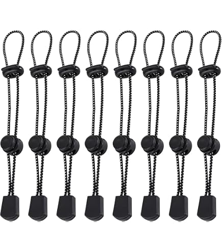 Lot De 8 Clips De Connexion Pour Bâtons De Randonnée – Double Boucle De Fixation – PATIKIL Outdoor Camping