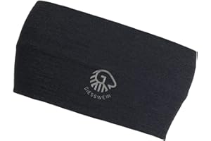 GIESSWEIN Stirnband Brentenjoch - Merino Jersey Headband, Damen & Herren Ohrenwärmer aus 100% Merinowolle, Leichtes Sport Stirnband, helmkompatibel