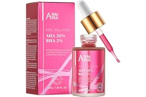 ‎ANAIRUI ANAiRUi AHA & BHA Gesichtsserum, Gesichtspeeling mit Glycolsäure & Salycilsäure, gegen Pickel & Mitesser, große Poren, alle Hauttypen, 30ml