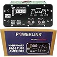 Powerlink Solar 12V Mono Channel 120W Car Multi Channel Amplifier Stereo Power, Bass Sub Woofer Kit, Class AB, Mosfet Power Supply For Basstube, Enclosure, Under-seat Enclosure, Woofers & Sub-Woofers