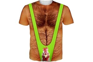 Genérico Unisex 3D Druck Lustige Grafik T-Shirt Sommer Casual Kurzarm Shirt Crew Tees Top S-XXL Elegante