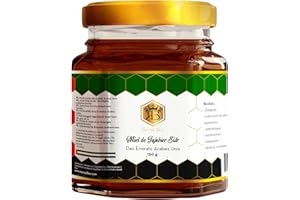 ROYAL BEE Miel de Jujubier des Emirats Arabes Unis 150 G + 1 cuillère en bois Offerte - miel de sidr - Naturel énergisant - cicatrisant