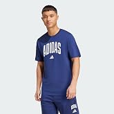 adidas Collegiate Lineage Graphic T-Shirt (Short Sleeve) Men's (Pack of 1)