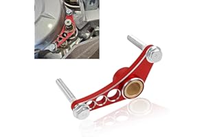 KKZOL Shift Shaft Brace CNC Billet Aluminum Shifter Shaft Support Holder Replacement for Honda CRF110 CRF110F 2013-2024(Red)