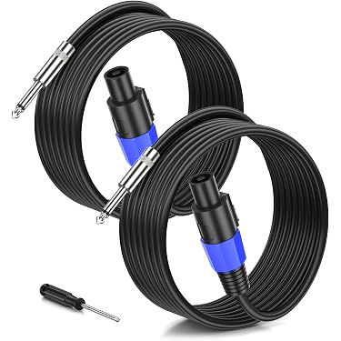 Câble Haut-parleur Power Dynamics PD Connex 10 M – 2x0,75 Mm², Rouge/noir, Pour Enceintes Et Amplis
