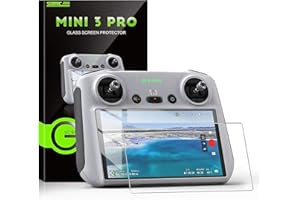 STARTRC Mini 4 Pro antyodblaskowa, matowa folia ochronna ze szkła hartowanego, do pilota zdalnego sterowania DJI Mini 3 Pro/RC/RC 2, akcesoria (2 sztuki)