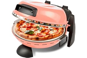 ‎G3 FERRARI G3 Ferrari G1017715 Pizza Delizia Anniversary, Pizzaofen, 1200 W, 400°C, Limitierte Edition Jubiläum, duftende Pizza in 3-5 Minuten, Inklusive Rezeptheft