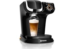 ‎BOSCH Tassimo My Way 2 Kapselmaschine TAS6502 mit Wasserfilter, über 70 Getränke, Getränkepersonalisierung, Kaffeevielfalt, einfache Zubereitung, 1.500 Watt, schwarz