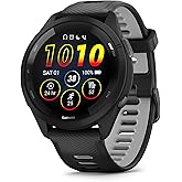 Garmin Forerunner 265 GPS Running Smartwatch, AMOLED Touchscreen, Optimized | AMOLED display, up to 13 days battery life, 30+