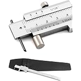 QWORK&reg; Vernier Caliper 0-20cm Stainless Steel Marking Tools