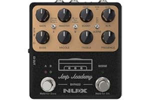 NUX NGS-6 Amp Academy Amp Modeler Guitar Pedal 1024 Samples IR, 3rd Party IR Loader