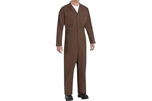 Red Kap Herren Men's Twill Action Back Coverall with Chest Pockets Arbeitsanzug