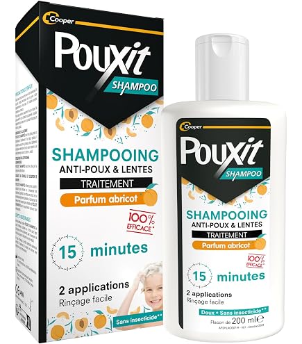 Shampoing Anti-poux Et Lentes Pouxit - Parfum Abricot, 200ml - Pour Tous Types De Cheveux - Neuf, Fabriqué En Italie