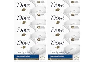 ‎DOVE Dove Orginal Beauty Cream Bar 3 in 1, reinigt, spendet Feuchtigkeit und pflegt, sulfatfreie Badeseife für weiche und geschmeidige Haut, für die tägliche Anwendung geeignet, 8 x 90 g