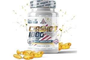 AS AMERICAN SUPLEMENT AS American Supplement | CLA Shot 1000 mg | Aide à la Définition Musculaire | 100 Capsules | Acide Linoléique Conjugué | Améliore le Métabolisme