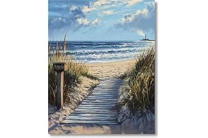 Gutluz Malen nach Zahlen Erwachsene Landschaft - Paint By Numbers Adults Landscape - Malen Nach Zahlen Erwachsene Leinwand Pinsel - Bastelset Erwachsene 40x50cm