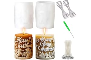 ‎NVSEATY Kerzenformen Zum Gießen Kerzen Formen Silikon Weihnachten, Silikonformen Kerzen Silikonformen Gießformen Kerzen DIY Set Erwachsene Silikonform Tannenbaum Kerzengießformen Kerzen Selber Machen
