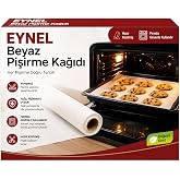 Hazır Kesilmiş Doğal Beyaz Pişirme Kağıdı, Fırında Pişirme Beyaz Mutfak Kağıdı (37x40 cm) (10)