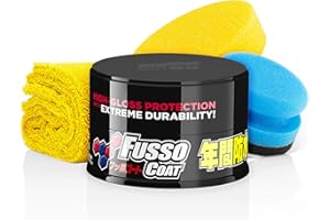 detailmate - Sigillante Soft99 Fusso Coat, protezione per la vernice della carrozzeria, consistenza dura, per colori scuri, durata fino a 12 mesi, 200 gr