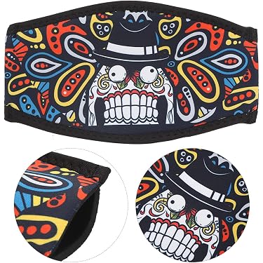 Sangle Masque Néoprène Best Divers, Double Couche, Ajustable, Taille Unique, 22x9x0.5cm