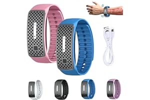 BXJINKELE Josfit Ultraschallarmband, Ultraschall Armband Zum Abnehmen Damen, Ultrasonic Lymphdrainage Slimfit-Armband, Ultraschall-Körperform-Armband, Ultraschall Korperform Armband Damen Herren (Blau+Rosa)