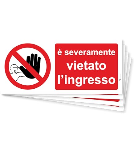 SICUREZZA SHOP ADESIVO PERICOLO ATTENZIONE ALLE MANI 12.5 x 33 cm Giallo Vinile Segnale di Sicurezza