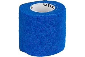 Kerbl EquiLastic självhäftande bandage, blå, 5 cm bred