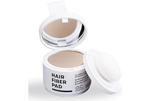 O.C. HAIRCARE Polvere per infoltire i capelli per donne e uomini – per segreti, separazione e attaccatura dei capelli – raccomandata dai saloni leader – 9 colori – polvere resistente (biondo chiaro)