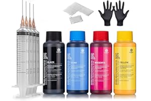 OCTOPUS 4X 100 ml Sublimationstinte für Textildruck, Transferdruck, Sublimation Ink kompatibel für Epson, Brother, Roland, Mimaki, Mutoh, CMYK