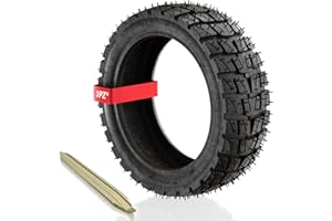 1PZ T01-27X Neumático Tubeless 10 pulgadas 10×2.75-6.5 para Patinete Eléctrico Smartgyro Speedway Crossover, cubierta de rueda offroad todo terreno para Neumático 10x2.70-6.5 y 70/65-6.5